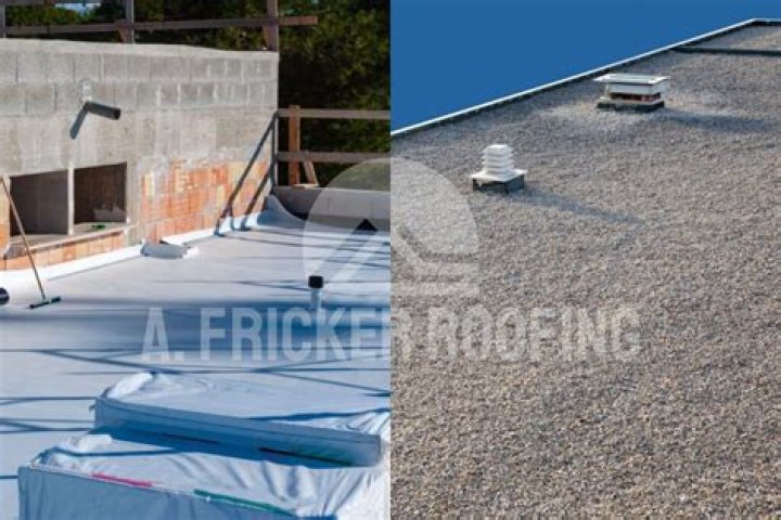 How much is a flat tar roof