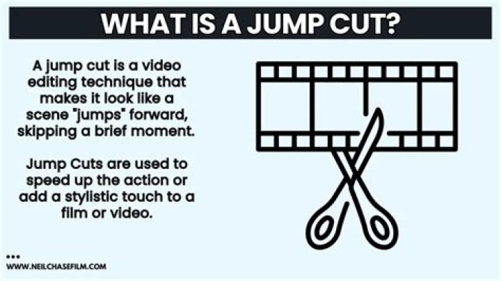 How was the jump cut created