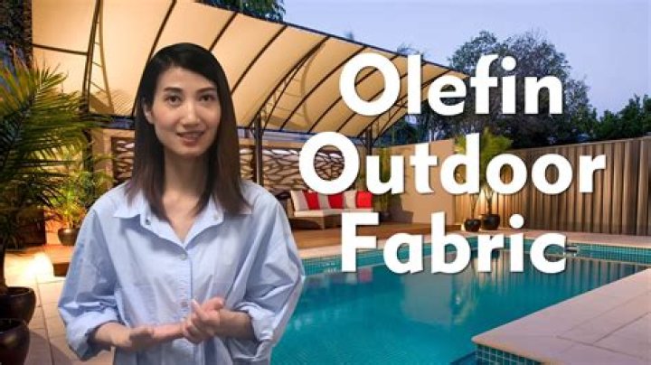 Is olefin fabric waterproof