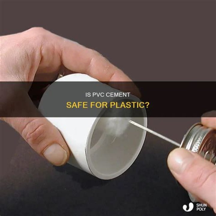 Is PVC cement safe for fish