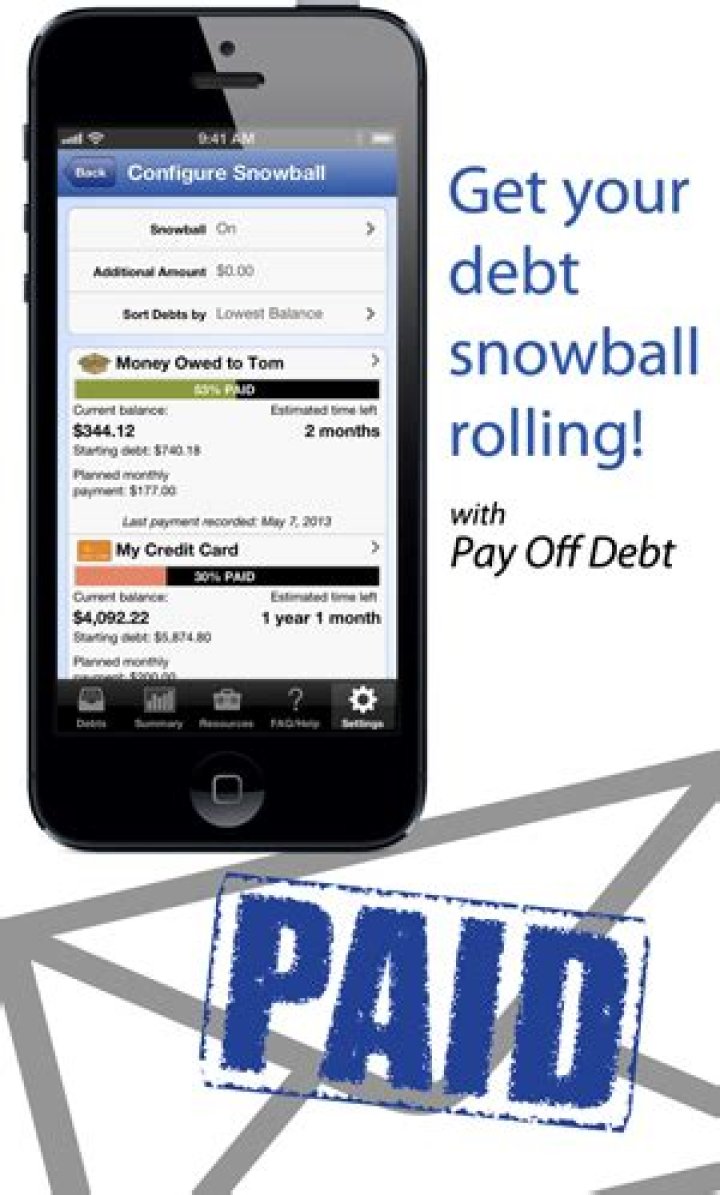 Is there a debt snowball app