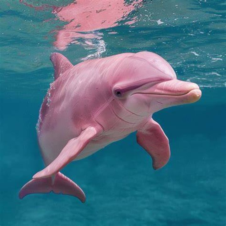 Is there a real pink dolphin