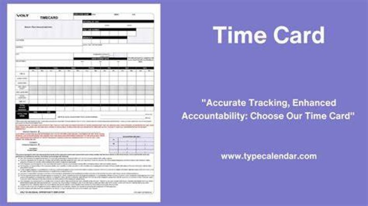 Is time card one word or two