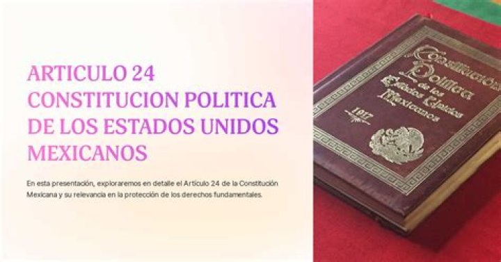 ¿Qué nos dice el artículo 24