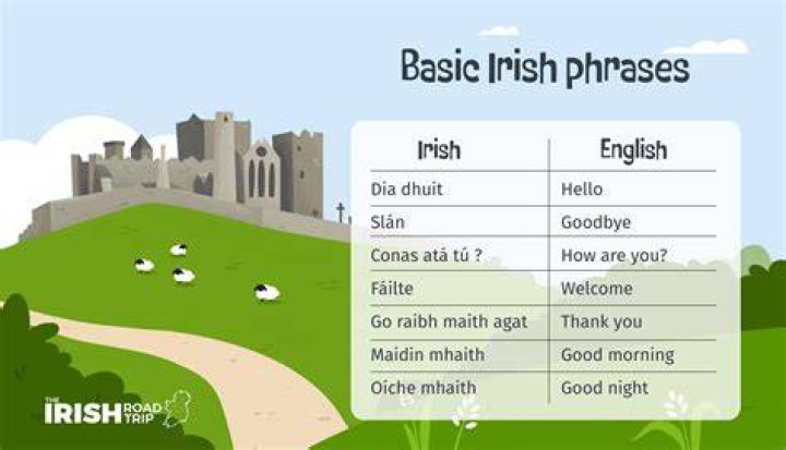 What alphabet does Irish use