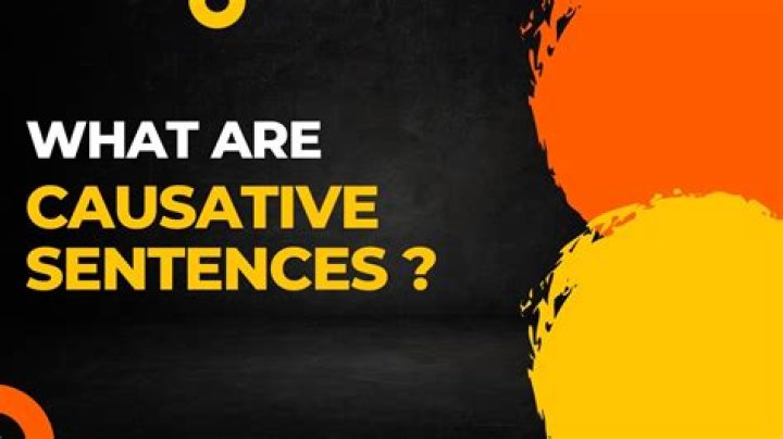 What are causative sentences