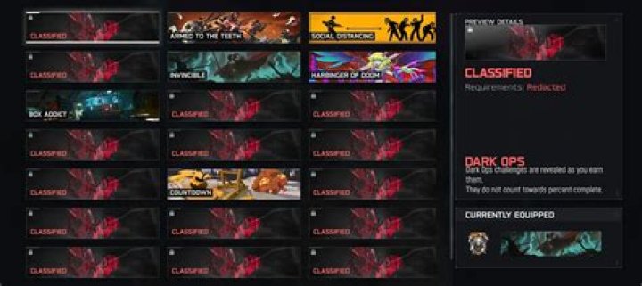 What are dark ops challenges