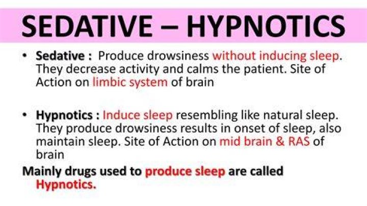 What are hypnotics examples