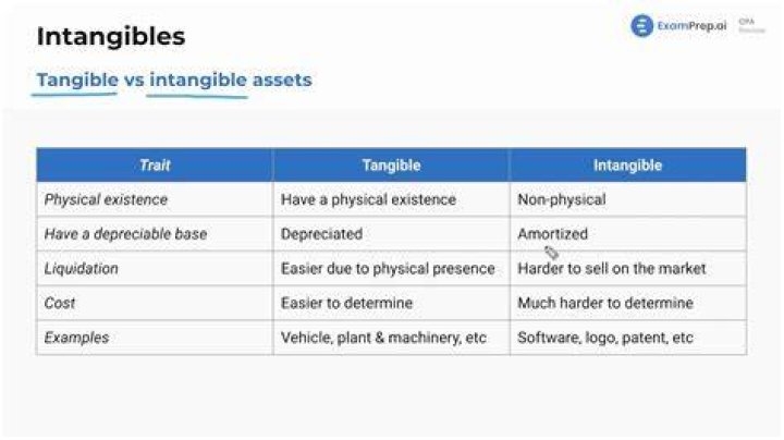 What are intangible features