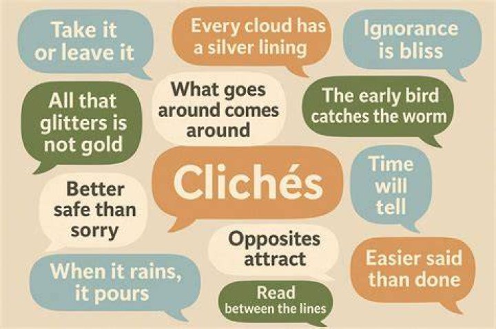 What are some common cliches