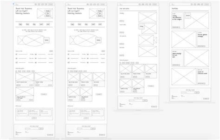 What are wireframes examples