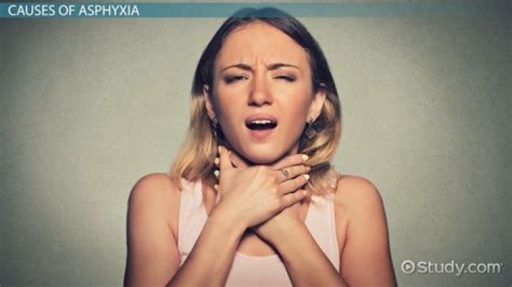 What causes asphyxiated skin