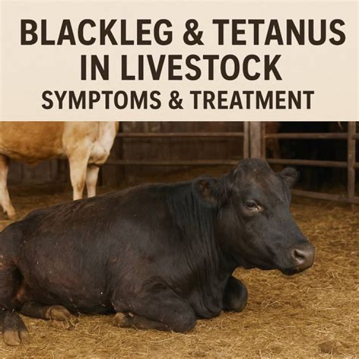 What causes blackleg in cows