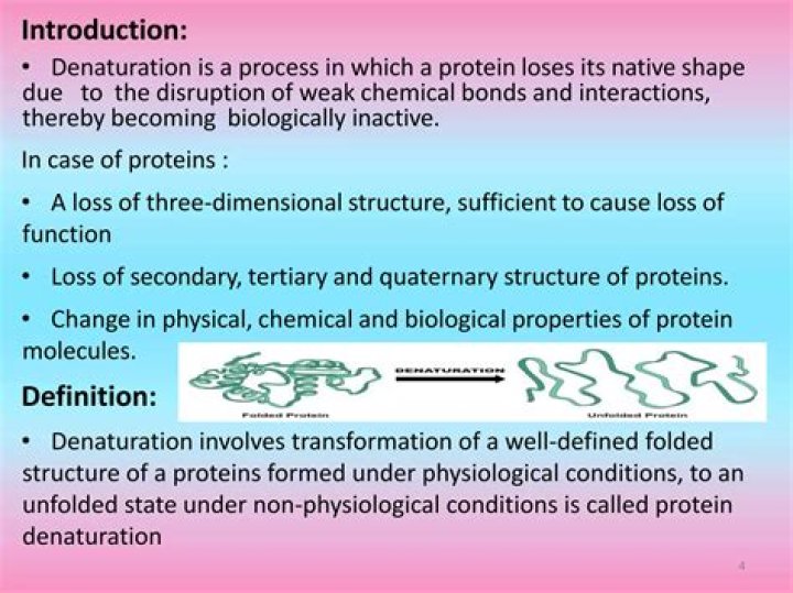What causes DNA denaturation
