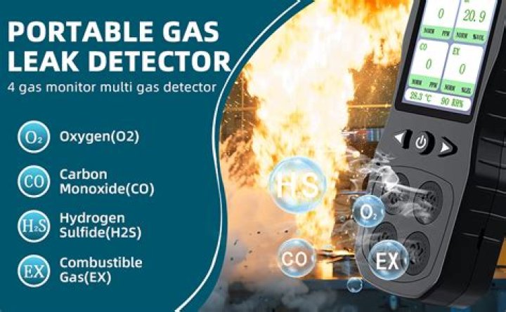 What do 4 gas meters detect