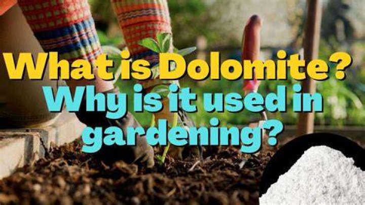What do you use dolomite for