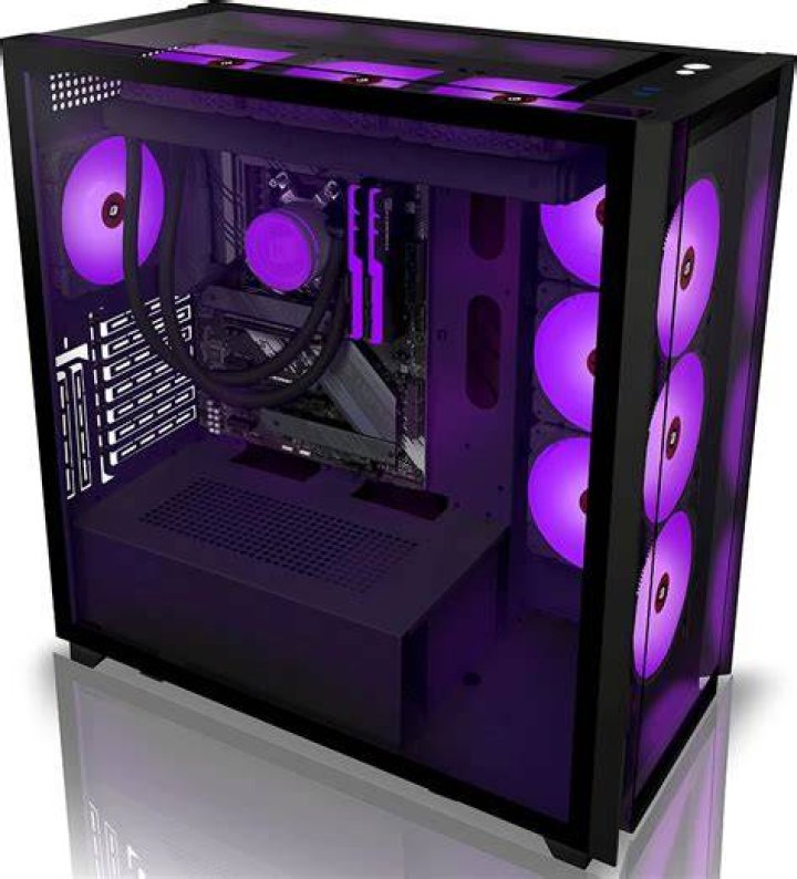 What does a computer case do