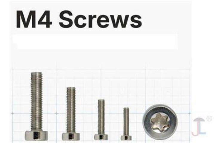 What does M4 mean screw size