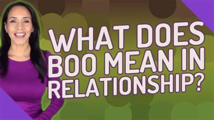 What does my boo thing mean
