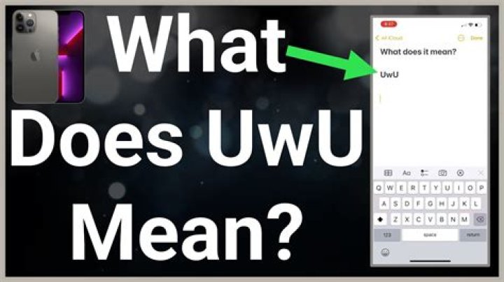 What does Owo mean in a text