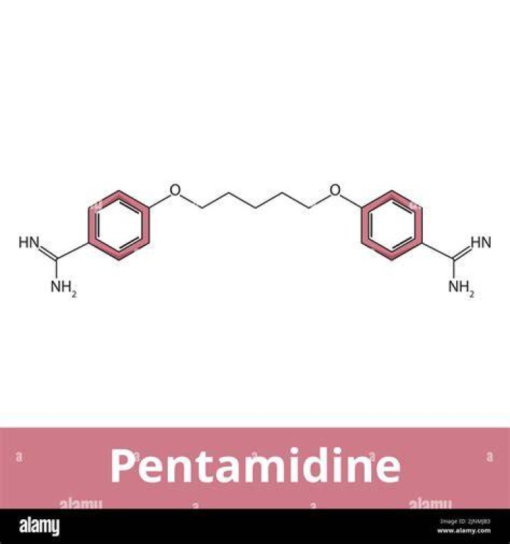 What does pentamidine treat