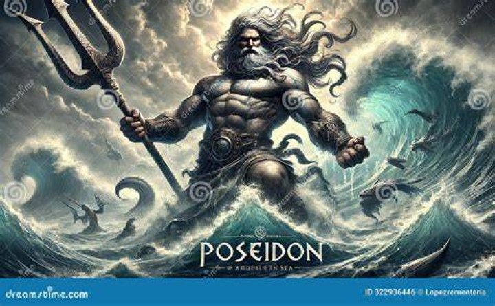 What does Poseidon scared of
