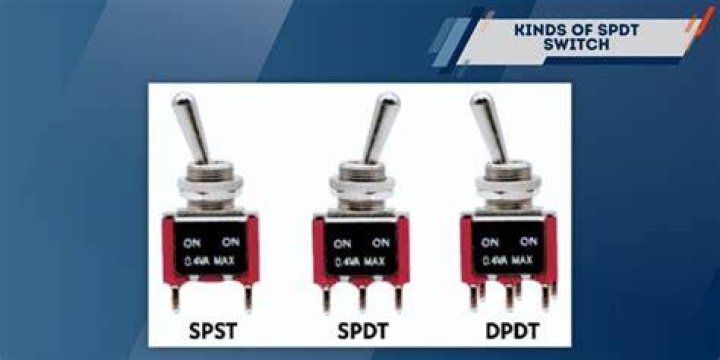 What does SPDT and DPDT mean