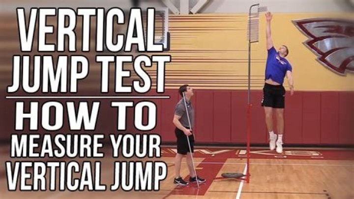 What does vertical jump test