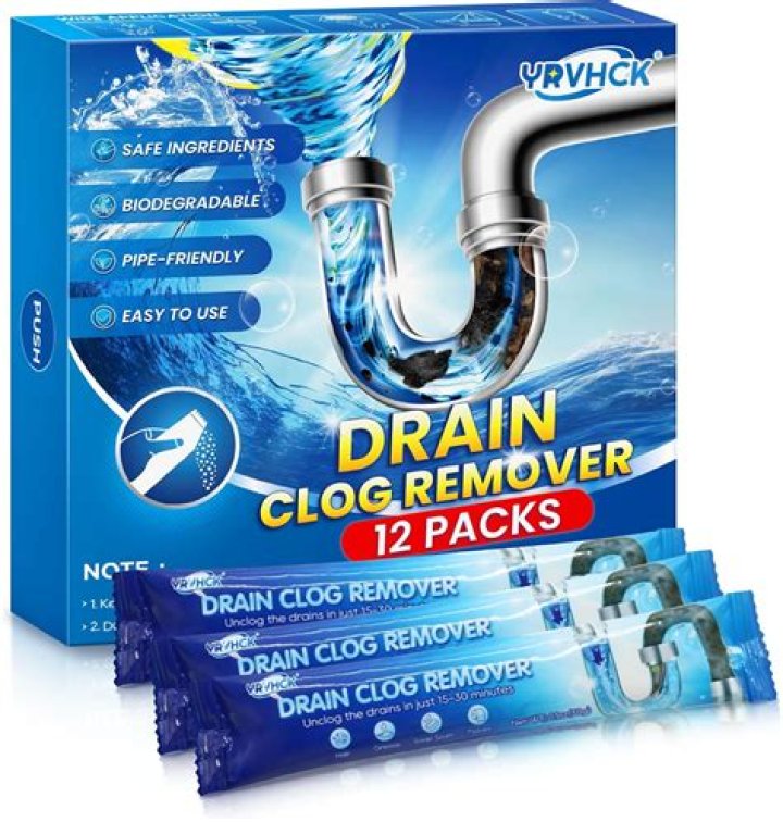 What drain cleaner dissolves