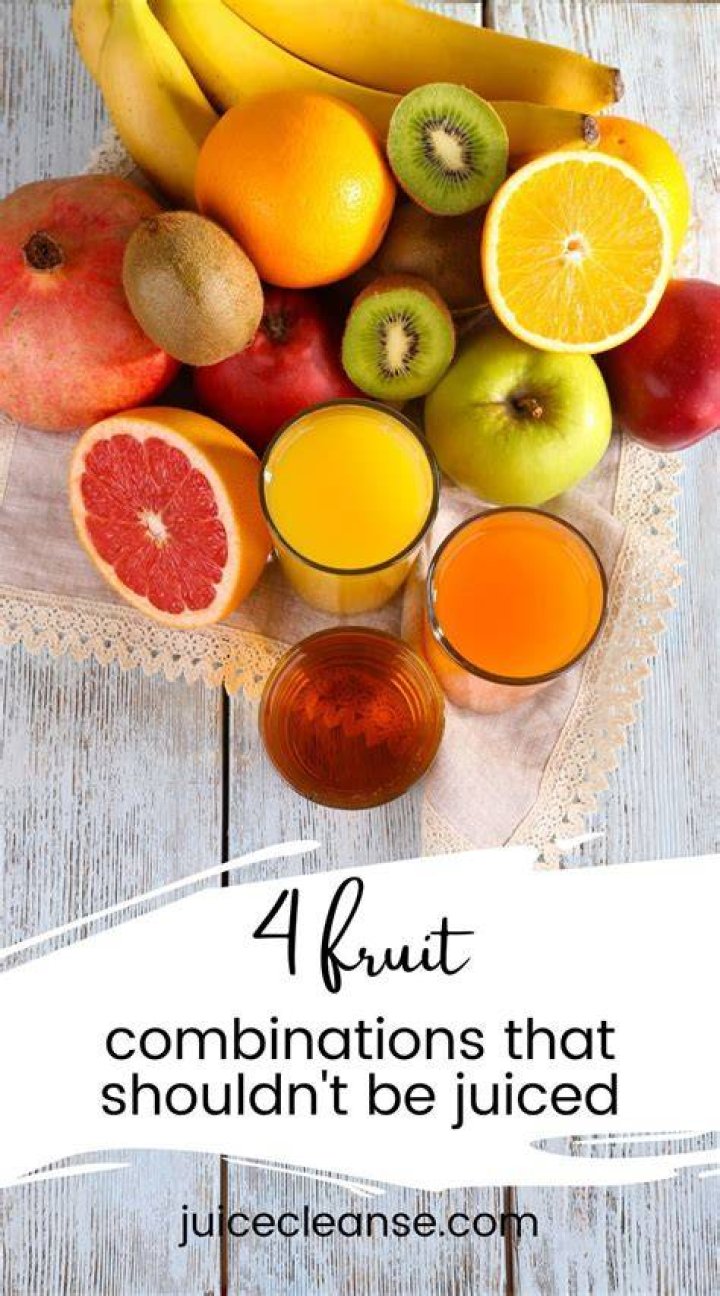 What fruits Cannot be juiced