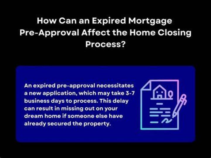 What if pre approval expires