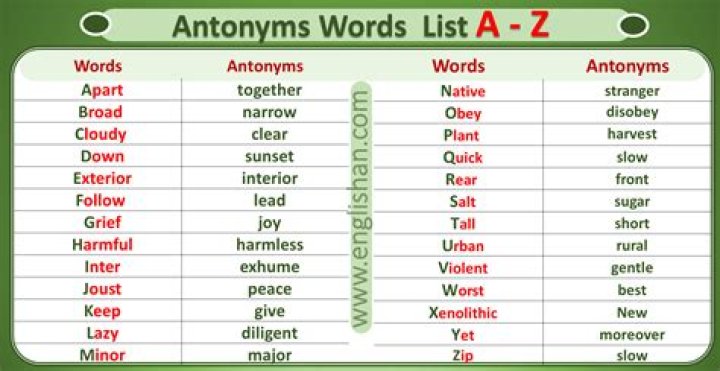 What is a antonym for nectar