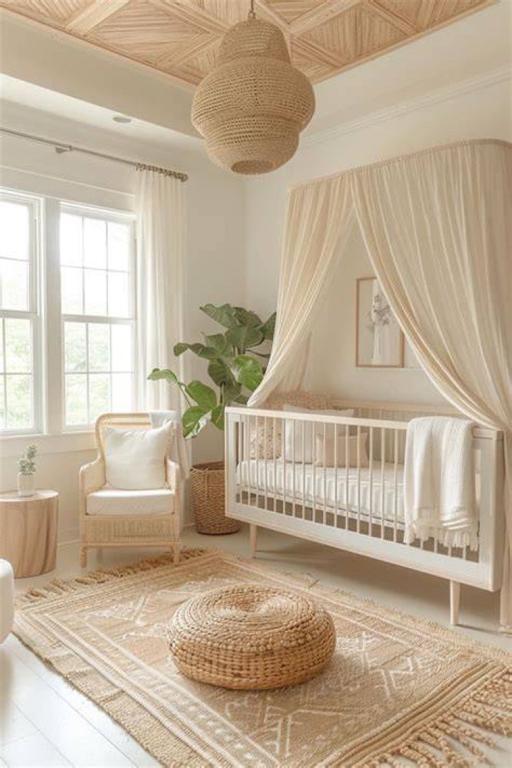 What is a boho chic nursery