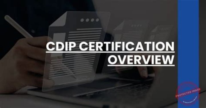 What is a Cdip certification