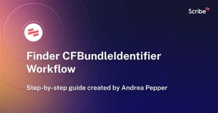 What is a CFBundleIdentifier