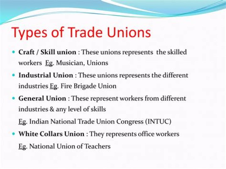What is a craft skill union
