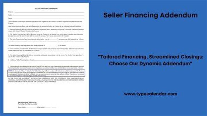 What is a financing addendum