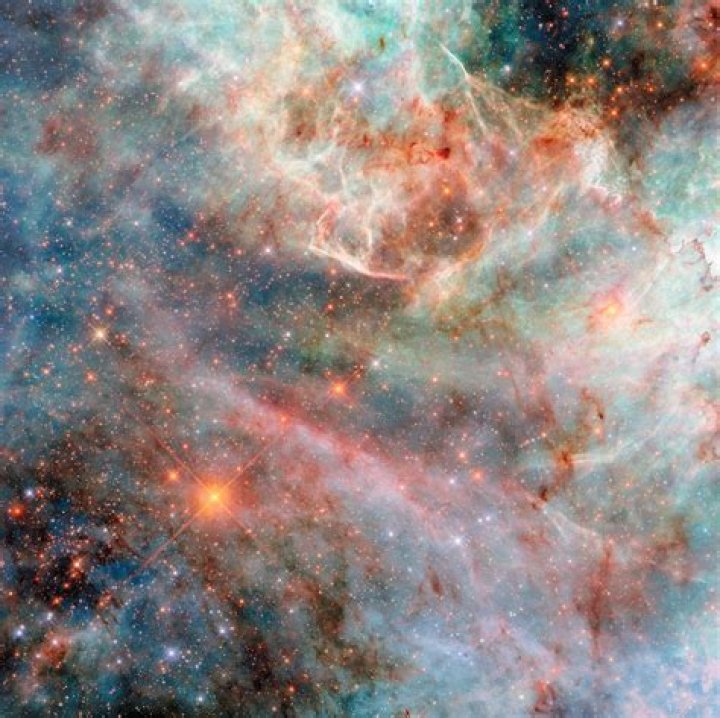 What is a gas cloud in space