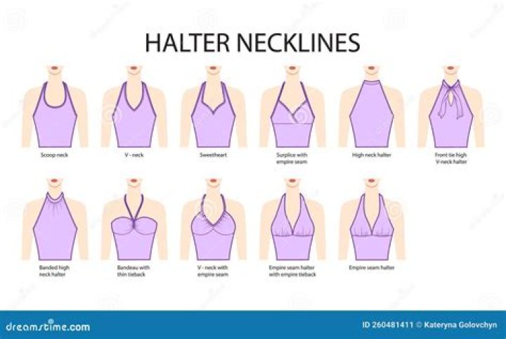 What is a halter neck bikini