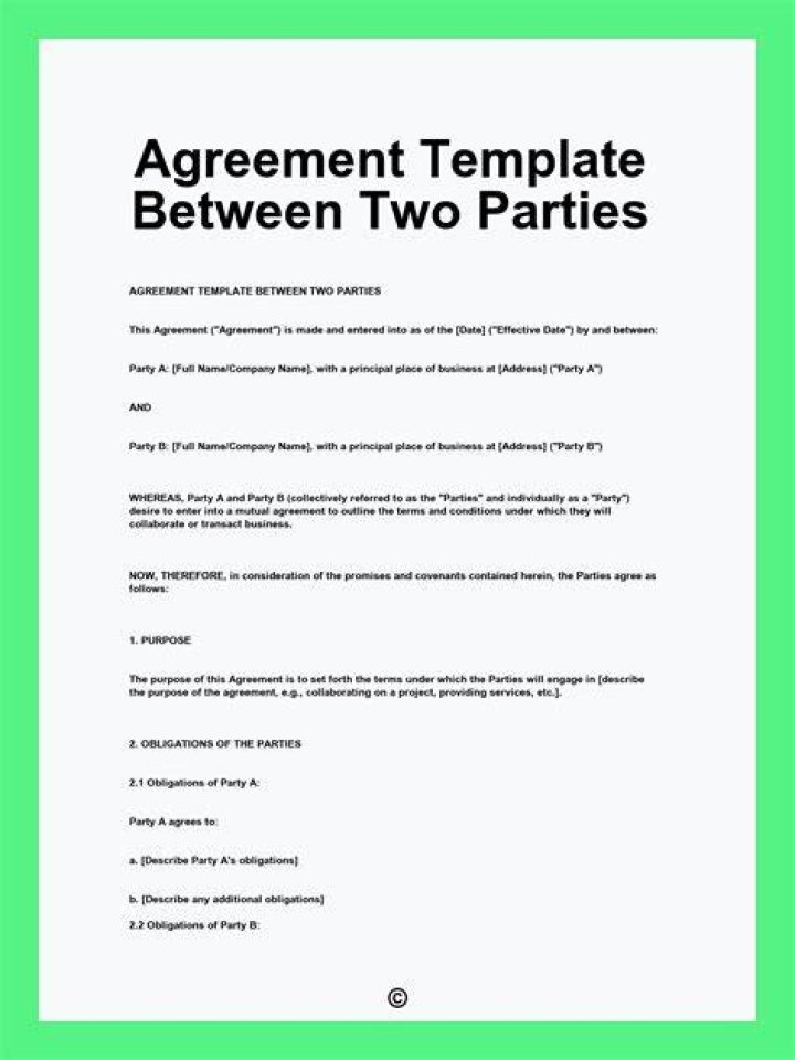 What is a one party contract
