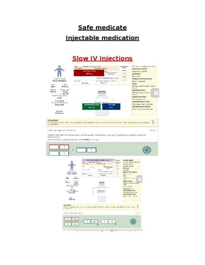 What is a safe medicate exam