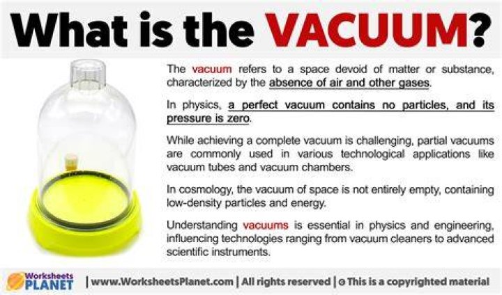 What is a vacuum considered