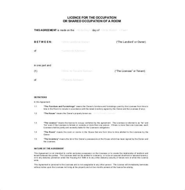 What is an excluded Licence