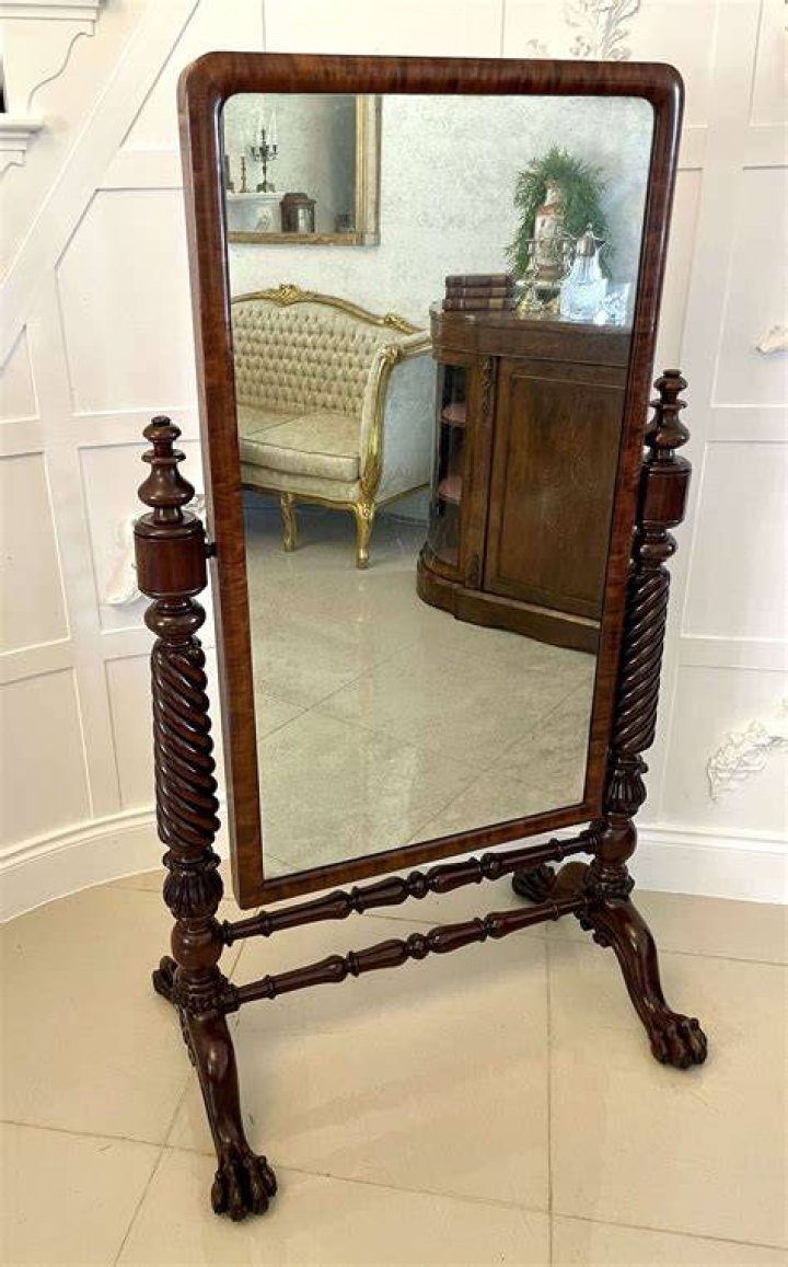 What is cheval mirror called