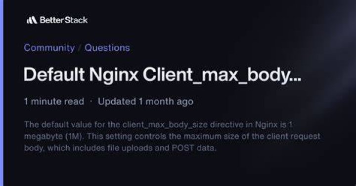 What is Client_max_body_size