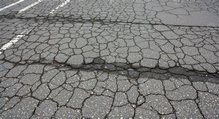 What is cracking in pavement