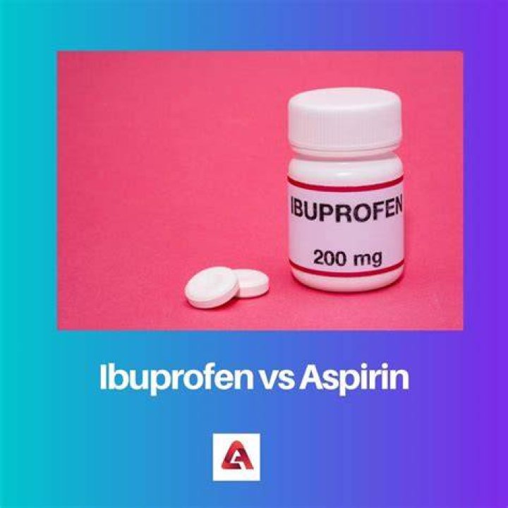 What is difference between aspirin and ibuprofen