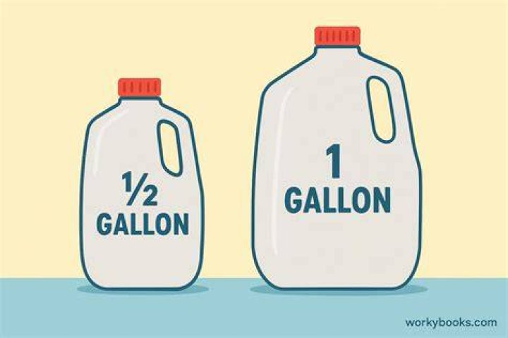 What is half a gallon called