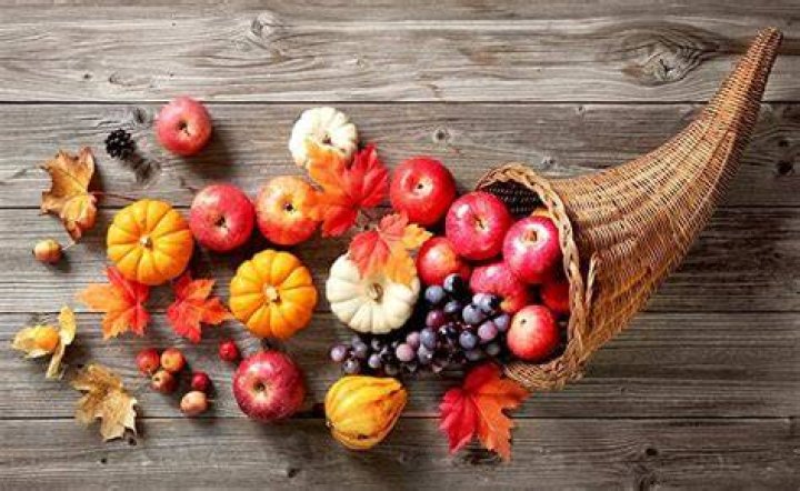 What is inside a cornucopia