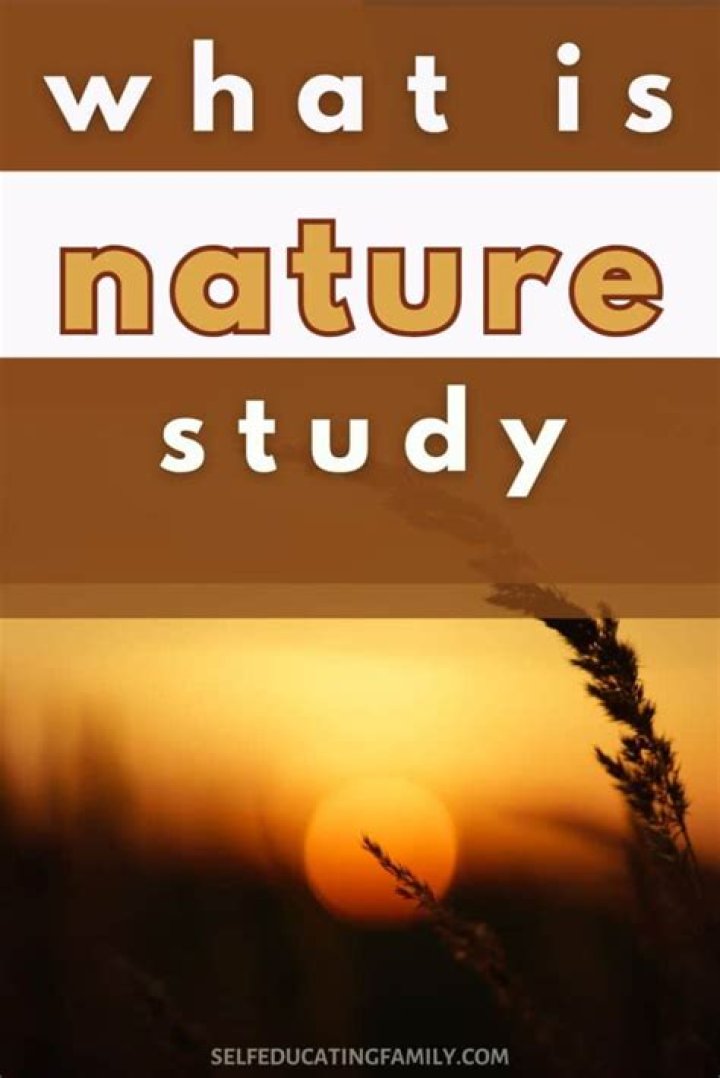 What is nature study method